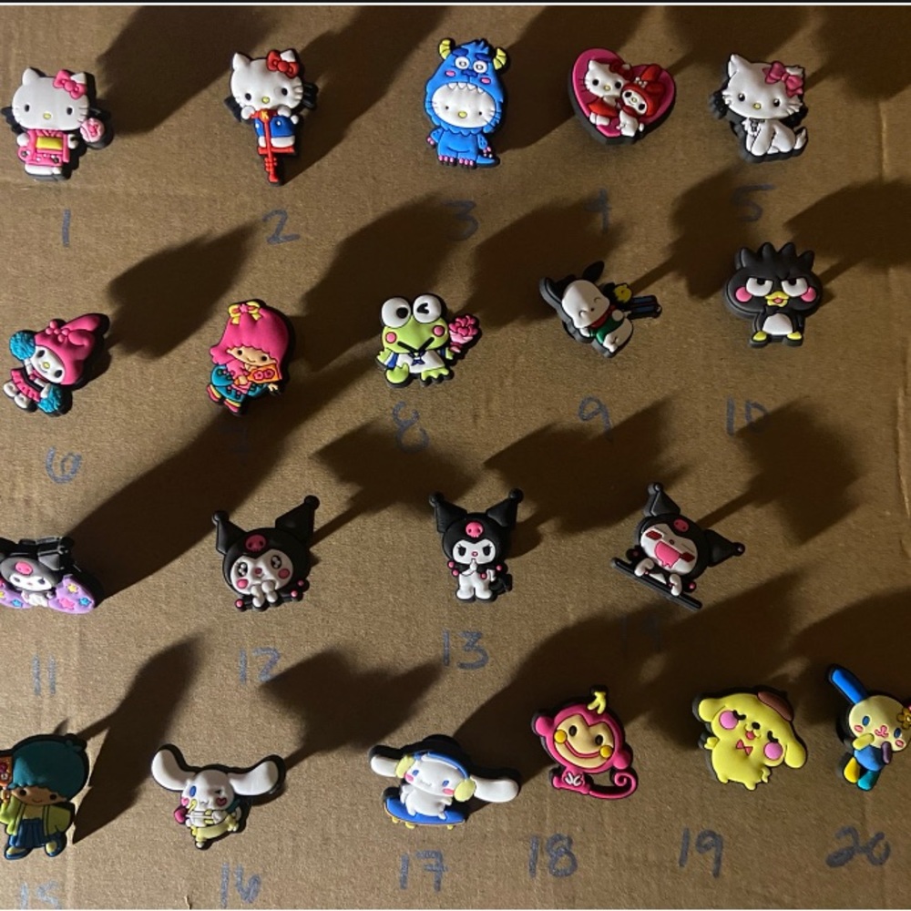 Croc charms